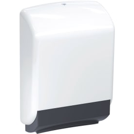 Hewi Serie 477 papirdispenser, mat hvid