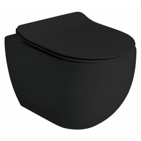 Lavabo Glomp Mini toalettset, väggmonterad, matt svart