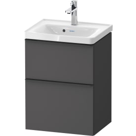 Duravit D-Neo møbelpakke, 50x40 cm, matt grafittgrå