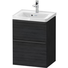 Duravit D-Neo møbelpakke, 50x40 cm, sort eik