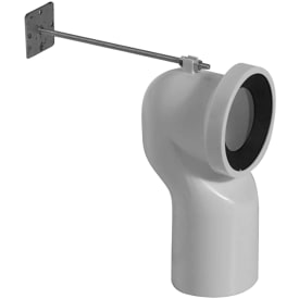 Lavabo S-rør, hvit