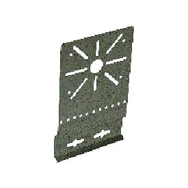Montageplade GLO-4 galvaniseret