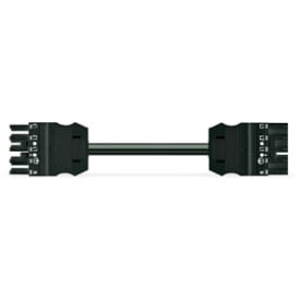 Mellemkabel 4M 5G1,5 Hun-Han Sort
