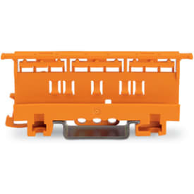Holder til samlemuffe i serie 221, 0,5-6 mm², orange