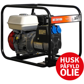Generator AGT 3501, HONDA GX200, 6,5 hk