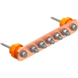 6 stk Potentialudligningsskinne 1802 5 CU