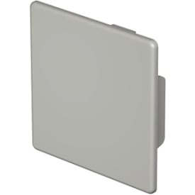 10 stk Endestykke WDK HE60060GR 60x60 grå RAL 7030