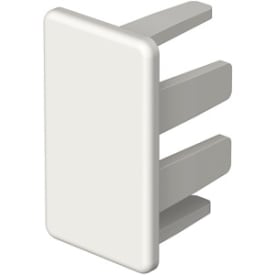 10 stk Endestykke WDK HE15030RW 15x30 hvid RAL 9010