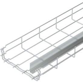 3 meter Gitterbakke GRM-T 55x100 Med 1 delespor G El-forzinket