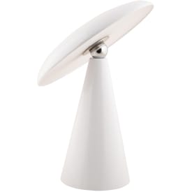 Leitmotiv Phoebe uppladdningsbar bordslampa, vit