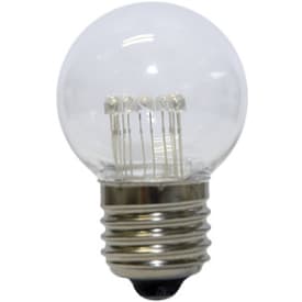 MK Deco Golf Ball E27 standardpære, 3300K, 0,7W, klar glas