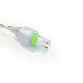 MK String light LED lyskæde, 120 varmhvid, 36V, 12 meter, sort