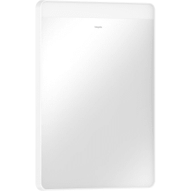 Hansgrohe Xarita Lite Q spegel med belysning, 50x70 cm, vit