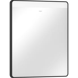 Hansgrohe Xarita Lite Q spegel med belysning, 60x70 cm, svart