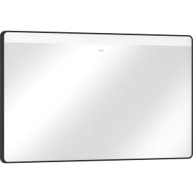 Hansgrohe Xarita Lite Q spegel med belysning, 120x70 cm, svart