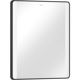 Hansgrohe Xarita Lite Q speil med lys, 60x70 cm, sort