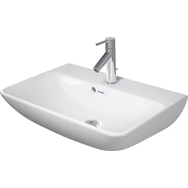 Duravit ME by Starck Compact servant, 60x40 cm, hvit