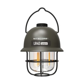 Nitecore uppladdningsbar lykta, grön