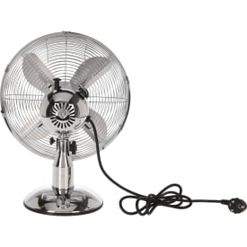 Bordsfläkt Ø33 cm, krom