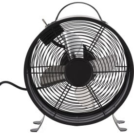 Bordventilator, Ø26 cm, sort