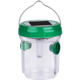 Grundig getingfälla, 3-pack, solcell, transparent/grön