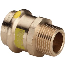 22 mm x 3/4" Overgang muffe/nippel Profipress Gas
