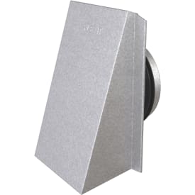 Flexit kappe med nippel, Ø100 mm, 4x6", stål
