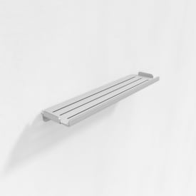 Aloop Y brusehylde, mat aluminium