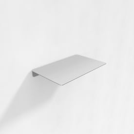 Aloop Y hylde, 39,5x25 cm, mat aluminium