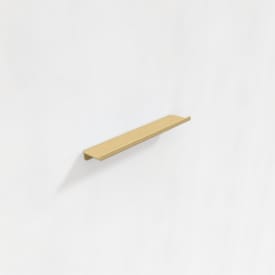 Aloop Y hylde, 29,5x8 cm, børstet guld