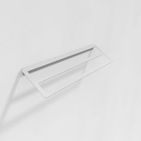 Aloop Y håndklædestang, 59,5 cm, mat aluminium