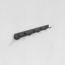 Aloop X 5 knaggrekke, 47,5 cm, kullsvart