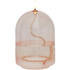 Sirius Dea olielampe, batteri, rosa, 15 cm
