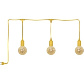 Osram ENDURA Decor Portable Pendant 900lm 3X2,5W/824 E27 gul 7m