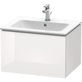 Duravit L-Cube tvättställsunderskåp, 62x48,1 cm, vit högglans
