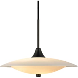 Halo Design Baroni pendellampa, svart, Ø40 cm