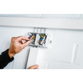 Forgreningsdåse Abox 025/2-L/w hvid