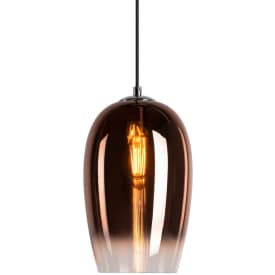SLV Pantilo Oval pendellampa, koppar