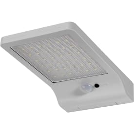 Osram udendørs solcelle væglampe med sensor, 4000K, sølv