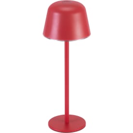 Osram Endura Style Stander oppladbar bordlampe, rød