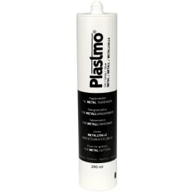 Plastmo tagrendelim til zink/stål - tube af 290 ml