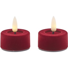 Sirius Sille velour LED telys, 2-pak