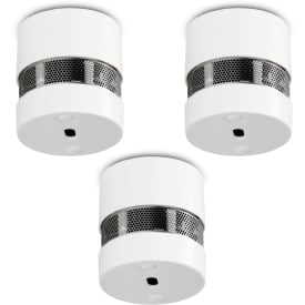 Alecto mini røgalarm med 10 års batterilevetid, SD1020 3-pak
