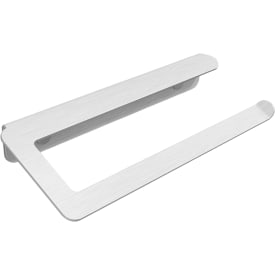 Aloop X køkkenrulleholder, højre, mat aluminium