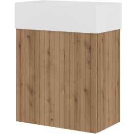 Sanibell Proline servantskap, 40x23 cm, urban eik