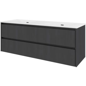 Sanibell Proline møbelpakke, 141x46,8 cm, sort eik