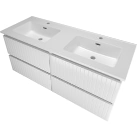 Sanibell Proline møbelpakke, 121x46,8 cm, mat hvid