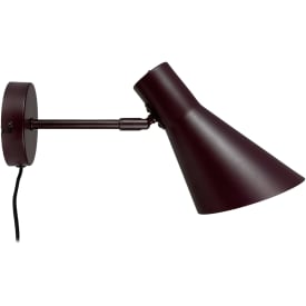 Dyberg Larsen DL12 vegglampe, brun