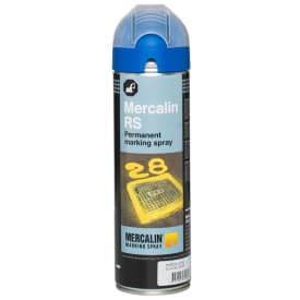 Mercalin RS mærkespray 500 ml, blå