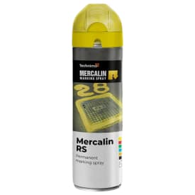 Mercalin RS mærkespray 500 ml, gul